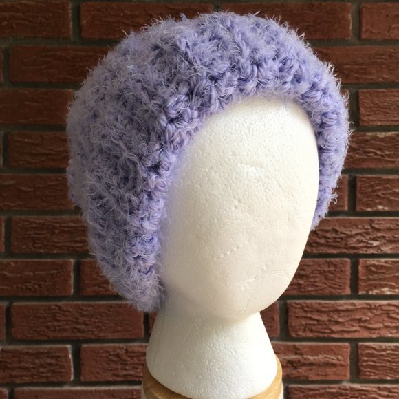 Crochet Hygge Beanie| Fuzzy Crochet Beanie| Slouchy Hat for Women| Handmade Hats - Picture 8 of 10